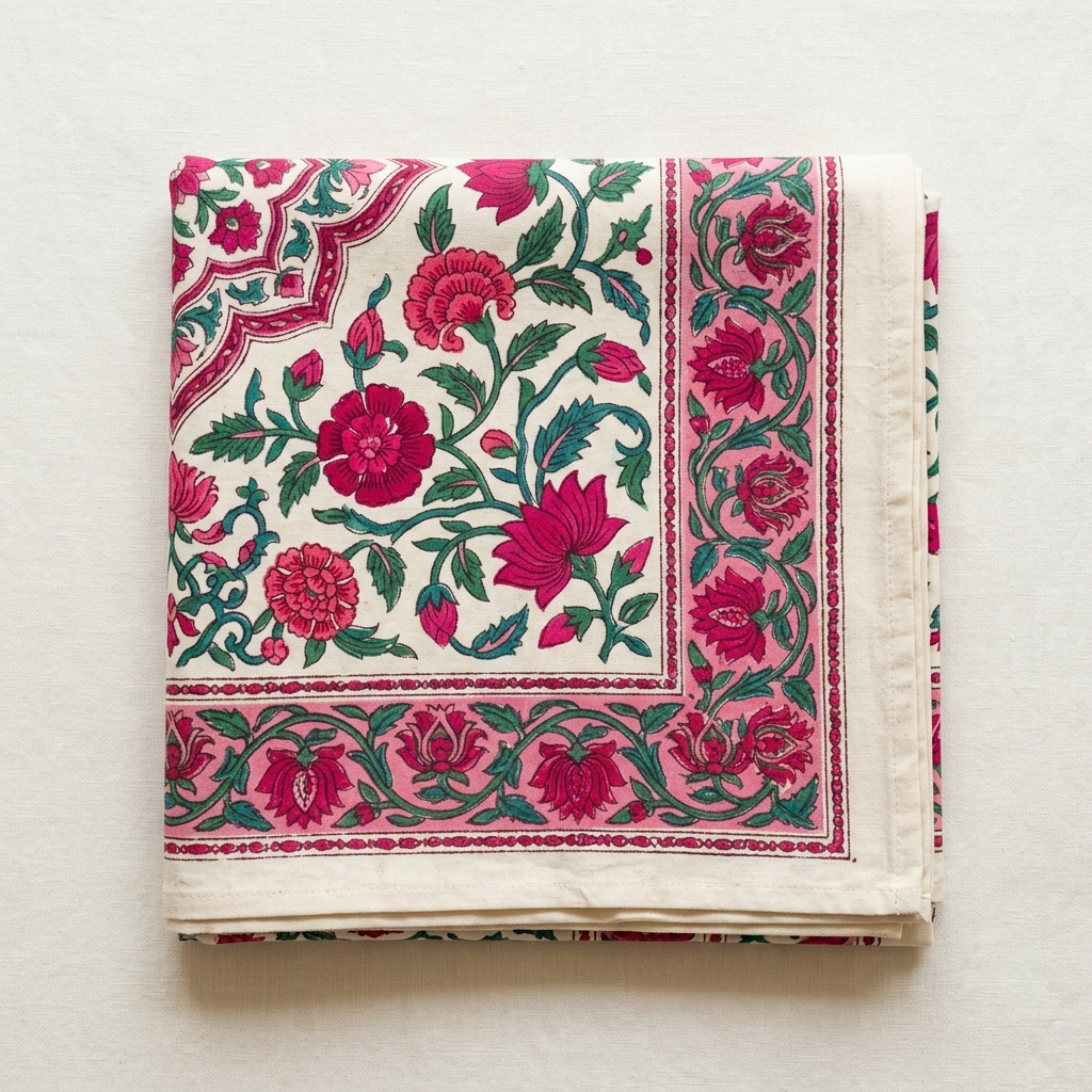 Rangoli Bloom Bedsheet